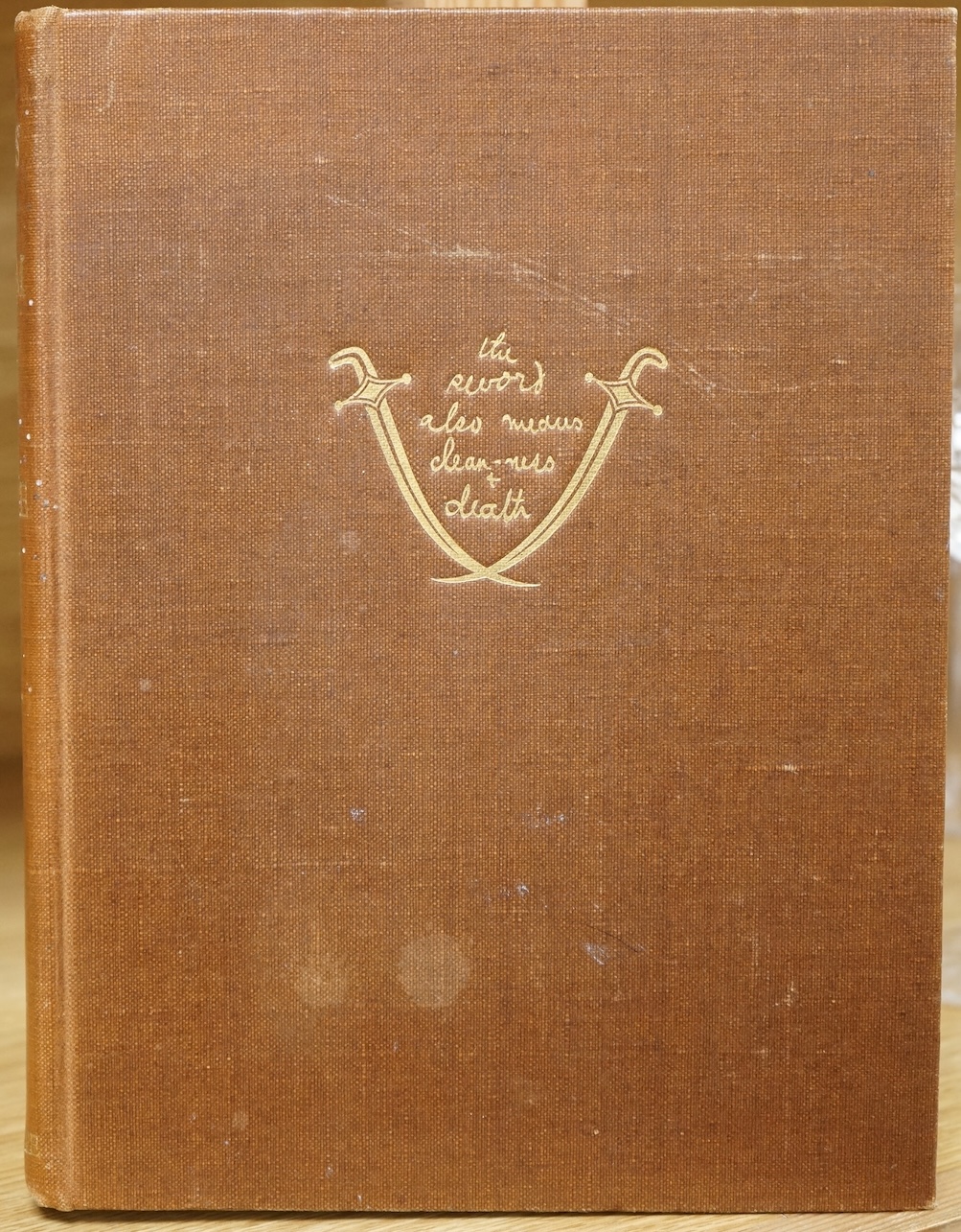 Lawrence, T.E. - Seven Pillars of Wisdom: a triumph. First Trade Edition. portrait frontis., num. portrait plates, 4 folded maps (outline colour) and some text illus.; original gilt cloth, roy. 8vo. 1935.